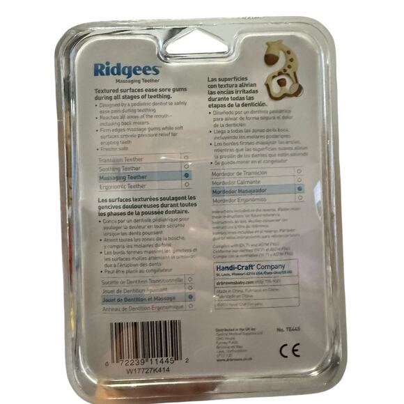 New in Package Dr Browns Ridgees Giraffe Teether - Picture 4 of 5